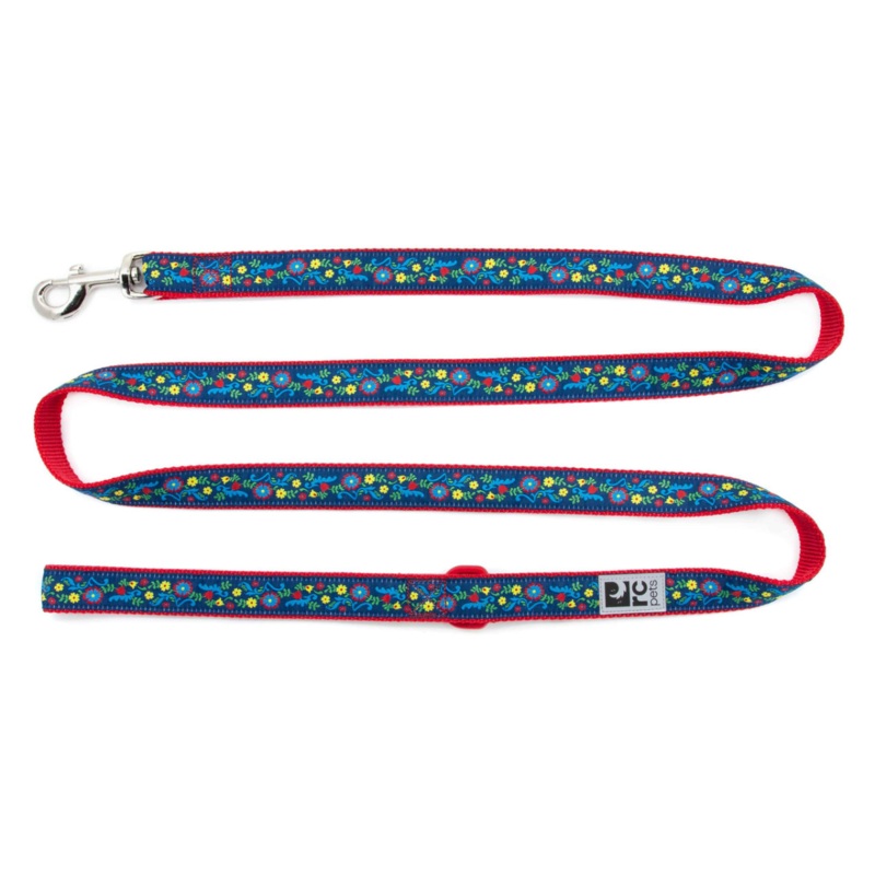 RC PETS Dog Leash,  Feeling Folksy, 1X6′