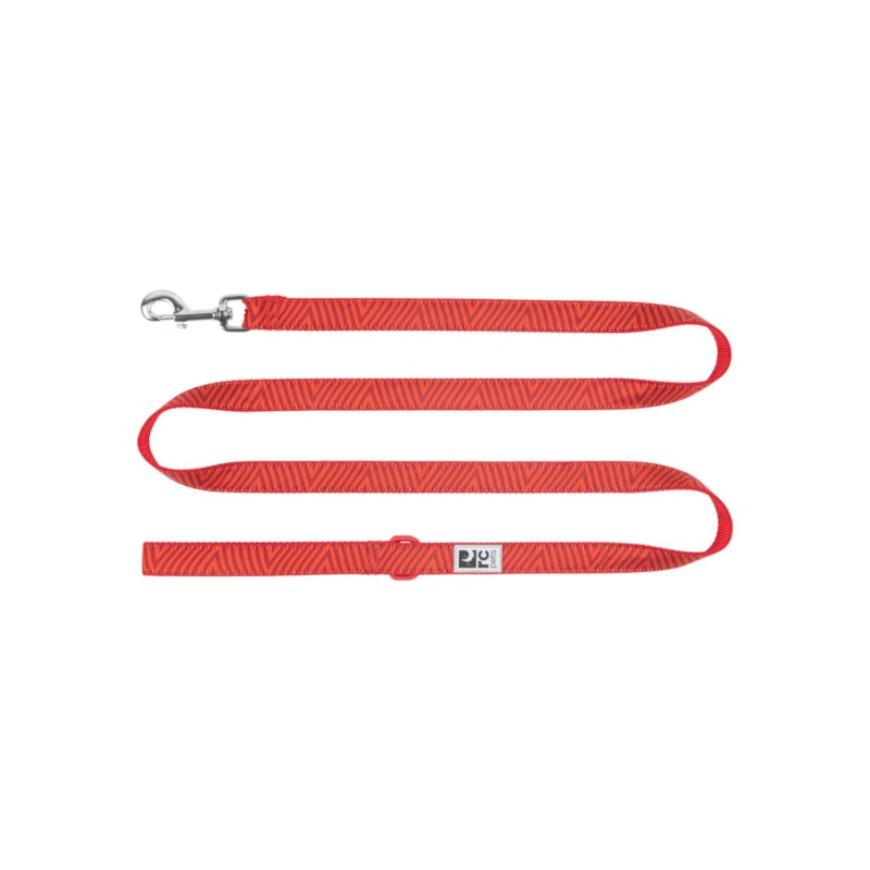 RC PETS Dog Leash, Goji Chevron, 3/4X6′