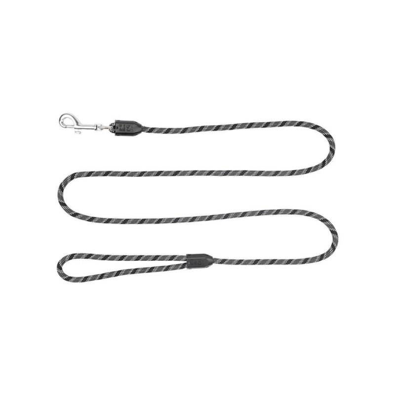 RC PETS Dog Rope Leash, Black, 5/16×5′
