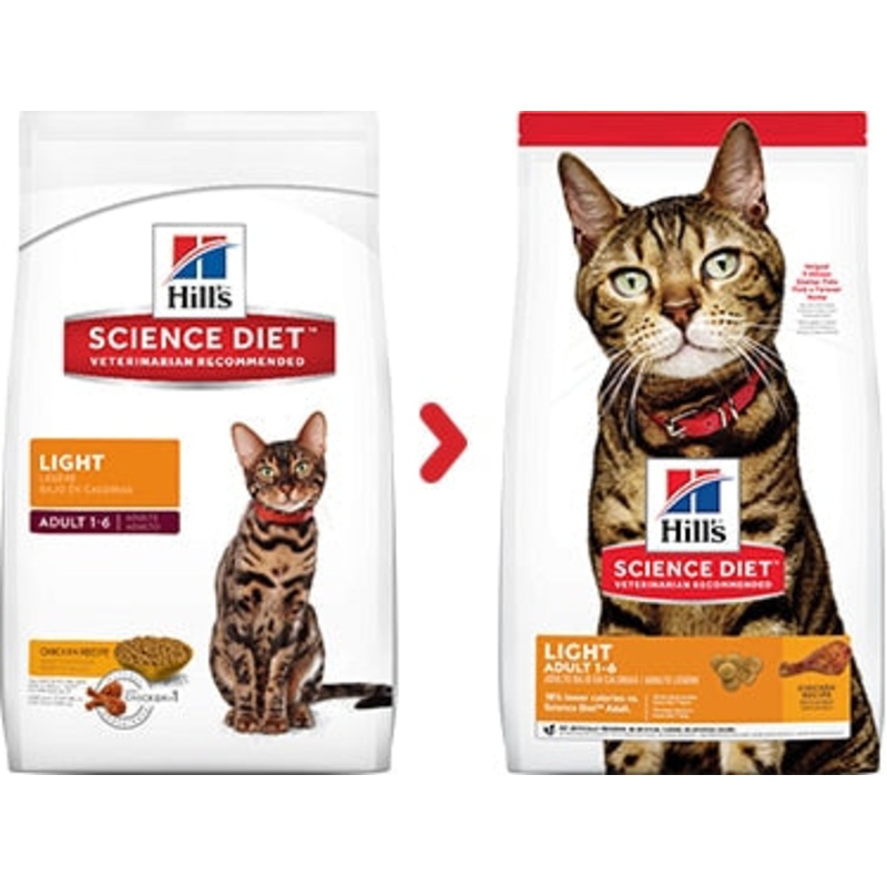 Science Diet Adult Light Cat Food 16lb
