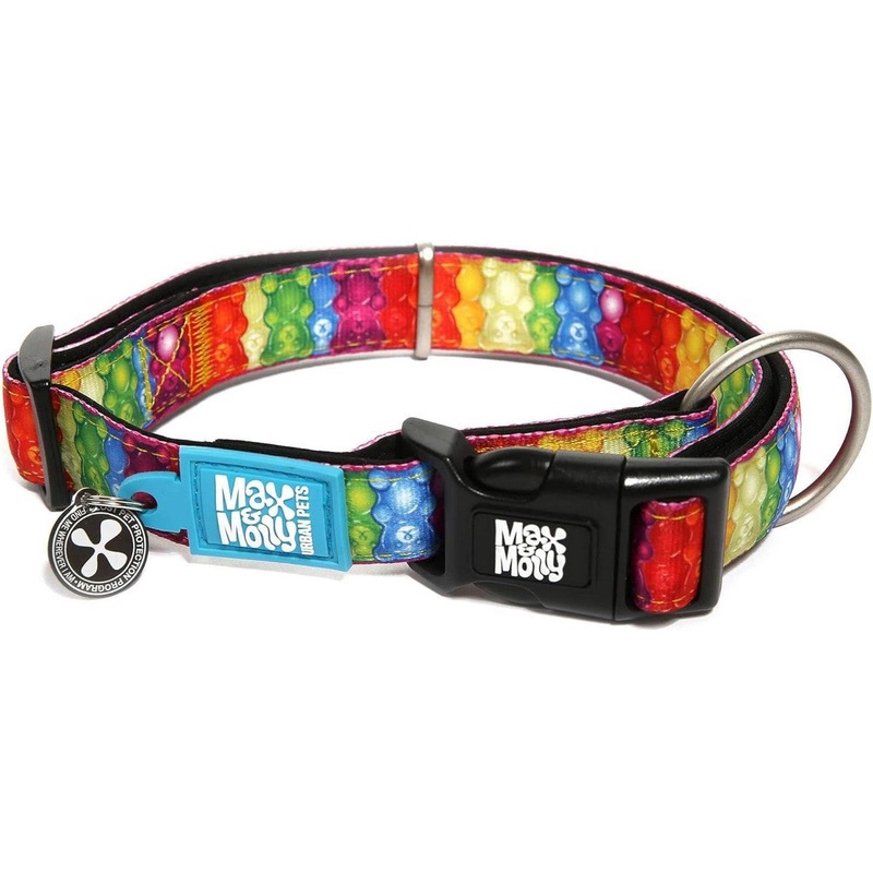 Max&Molly Smart ID Dog Collar Jelly Gummy Bears L 15-25