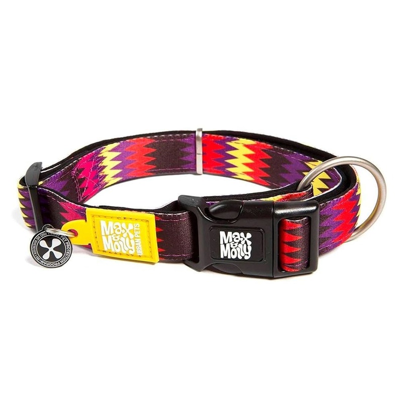 Max&Molly Smart ID Dog Collar Latte Large