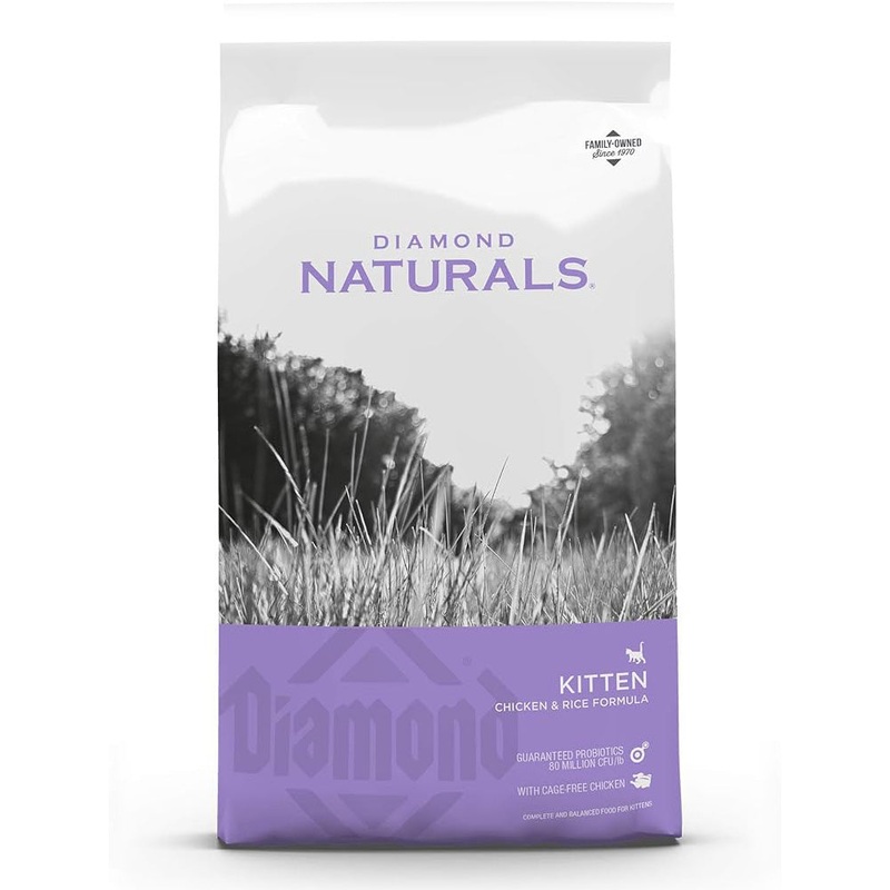 Diamond Chicken & Rice Kitten Dry Cat Food 6lb