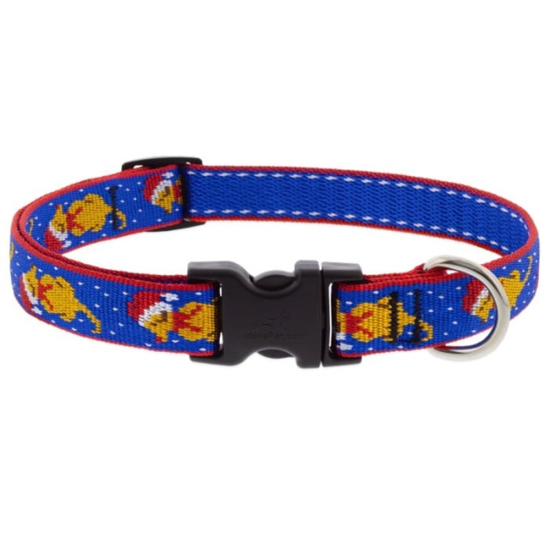 Lupine MicroBatch Dog Collar 3/4 x 9-14 Snow Pup