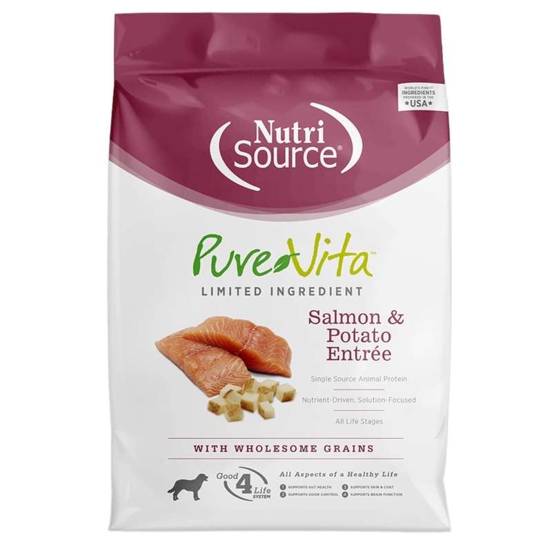 PureVita Salmon & Potato Limited Ingredient Dog Food 12lb