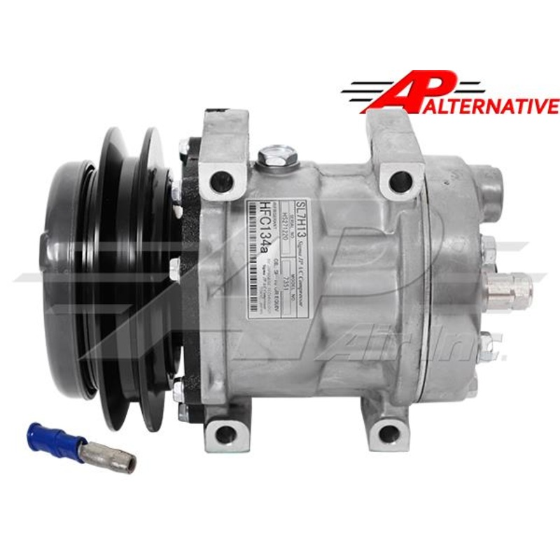Sanden Aftermarket Version SD7H13, 5.7 1 Groove Clutch, Direct Mount for Case IH & Kobelco