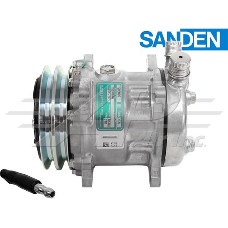 Sanden SD5H09, 5 2 Groove Clutch 24V for Caterpillar