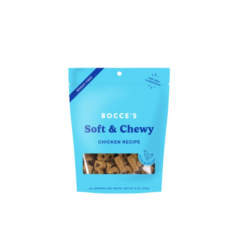 Bocce’s Chicken Soft & Chewy Treats 6.oz
