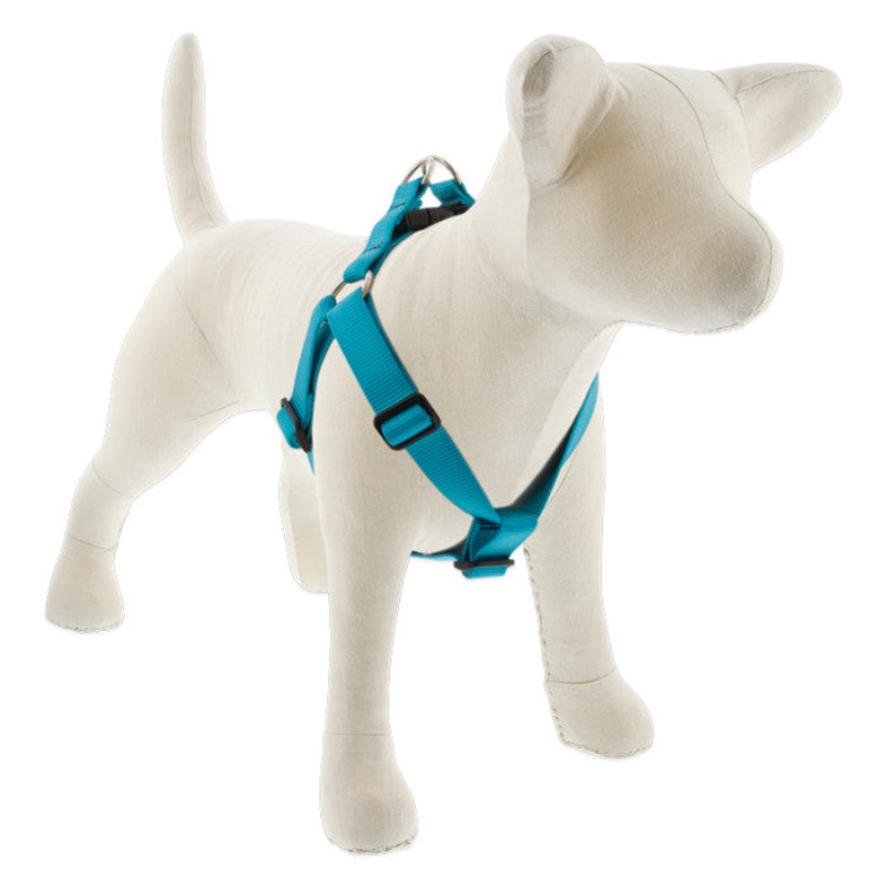 Lupine Basic Solids Step In Dog Harness 1 x 19-28 Aqua