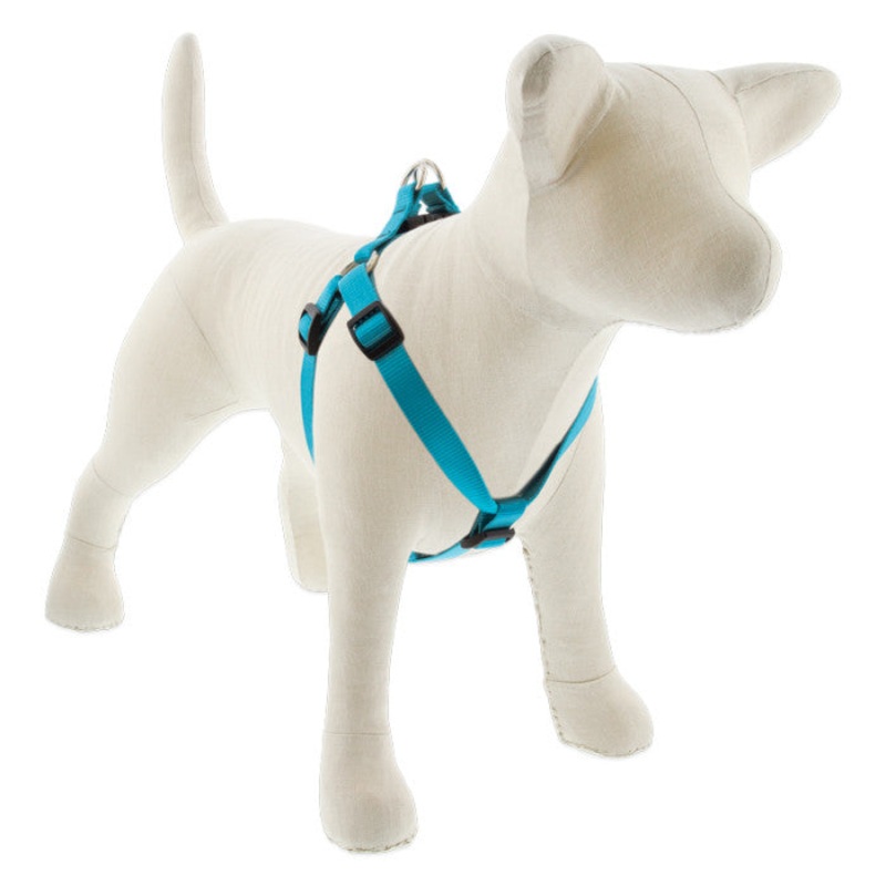 Lupine Basic Solids Step In Dog Harness 3/4 x 15-21 Aqua