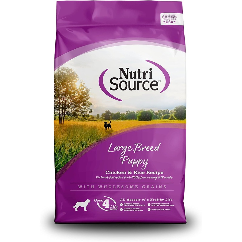 Nutrisource Large Breed Puppy Chicken Dry Dog Food 6lb