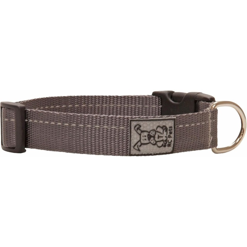 RC Pet Products Primary Adjustable Dog Collar 1 Charcoal