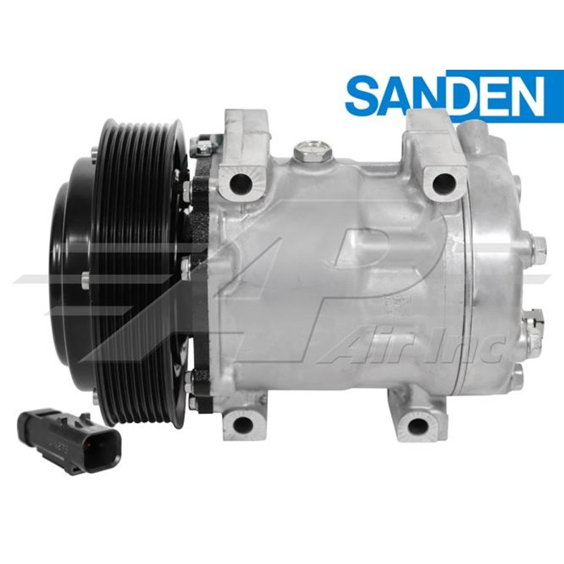 SD7H15, 6 8 Groove Clutch, Direct Mount, 24 Volt for Caterpillar