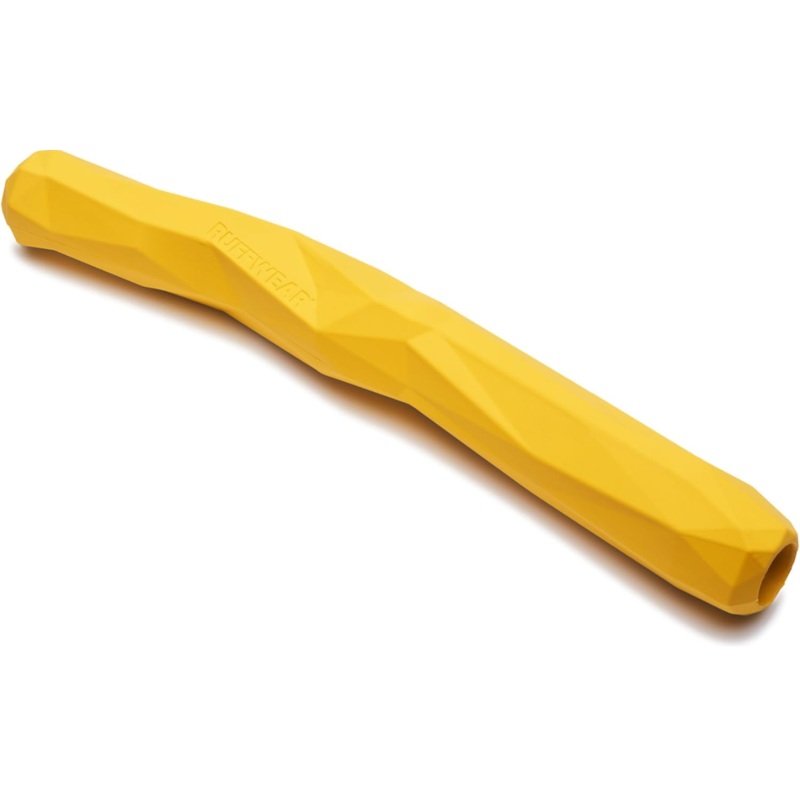 RUFFWEAR Gnawt a Stick Durable Dog Toy, Dandelion Yellow, One Size