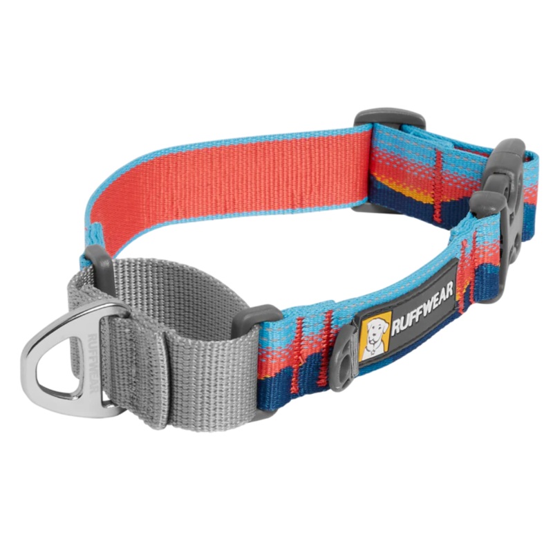 RUFFWEAR Web Reaction Martingale Dog Collar, Sunset, 20-23