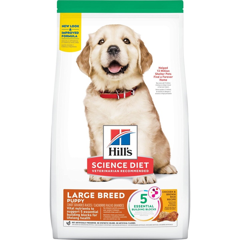 Science Diet Puppy Large Breed Chicken & Brown Rice Dry Dog Food 27.5lb