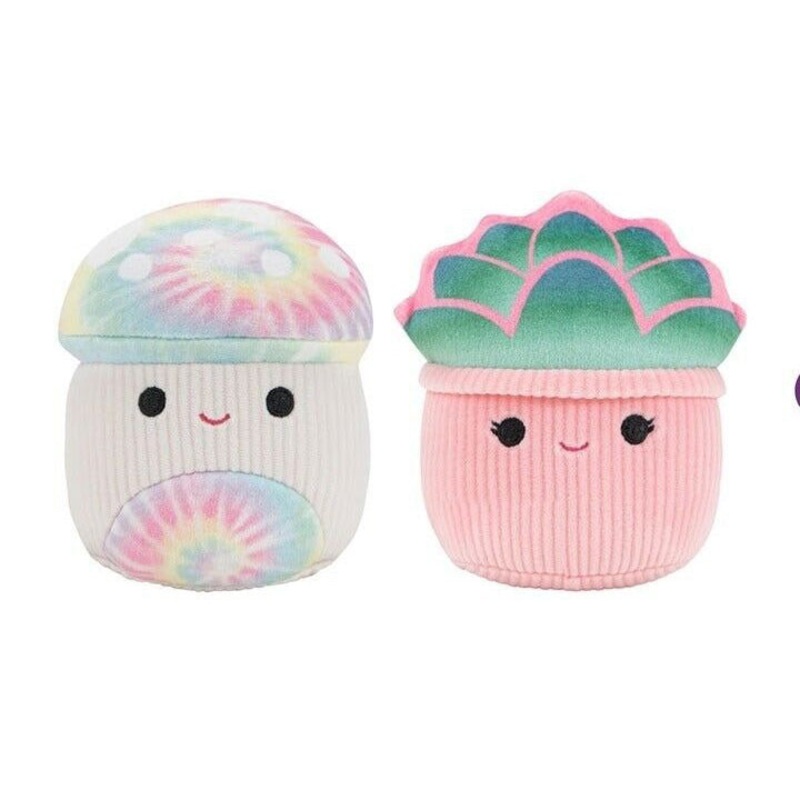 Squishmallows 2-Pack Squeaky Plush Dog Toy Plants – Kervena & Afiyah