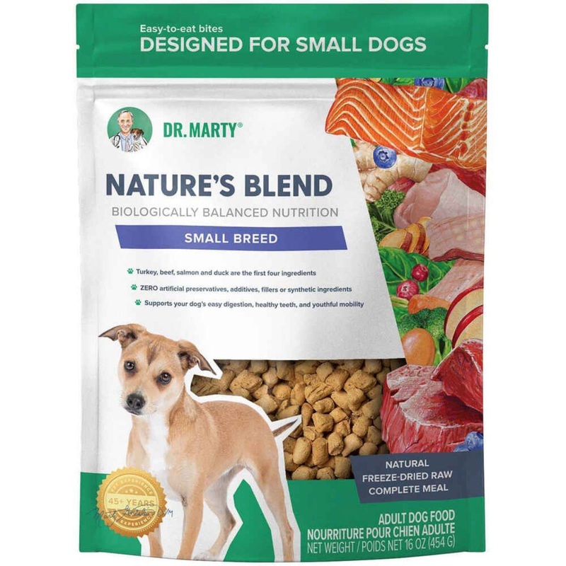 Dr. Marty Natures Blend Freeze Dried Small Breed Dry Dog Food 80oz