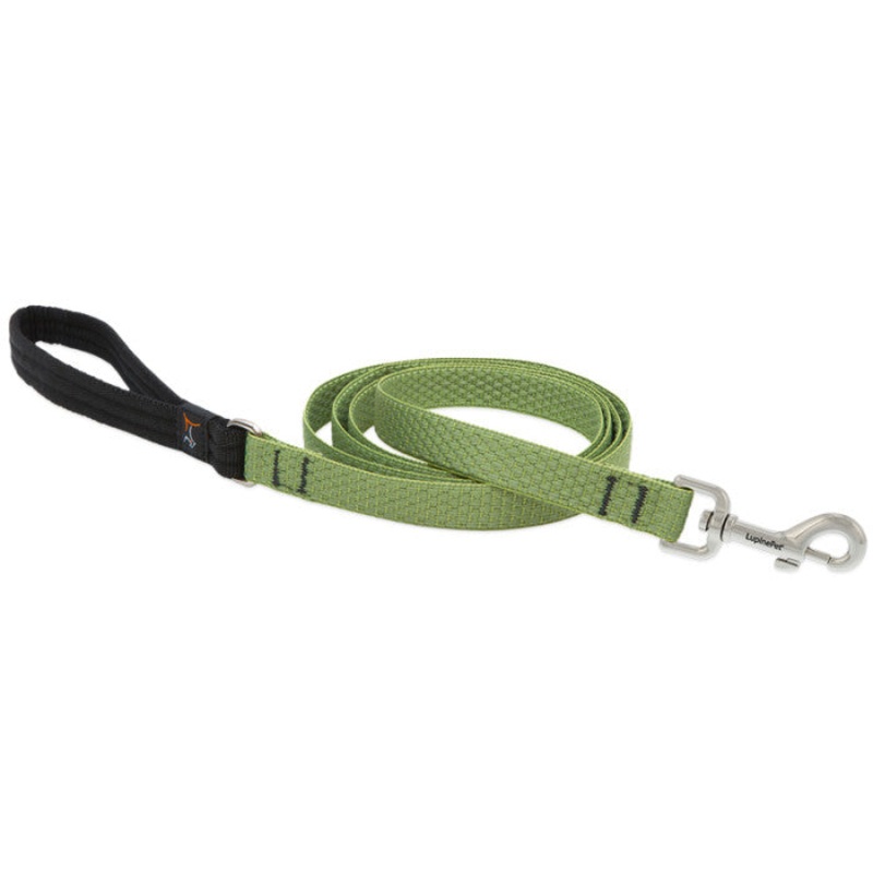 Lupine Eco Recycled Dog Leash 3/4×4′ Moss