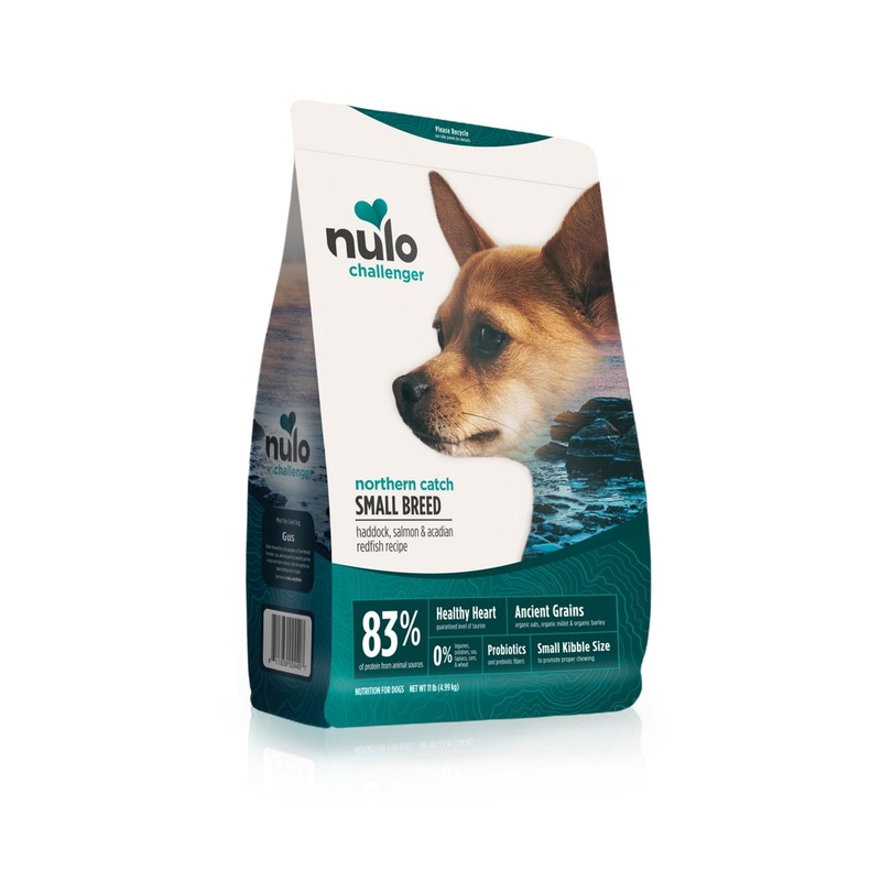 Nulo Challenger Puppy & Adult Dry Dog Food – Haddock, Salmon, & Acadian Redfish, 4.5lb Bag