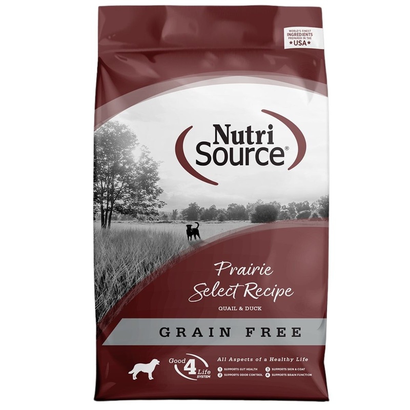NutriSource Prairie Grain Free Dry Dog Food 12lb
