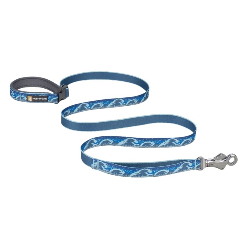 RuffWear Crag Reflective Dog Leash 6′ Midnight Wave