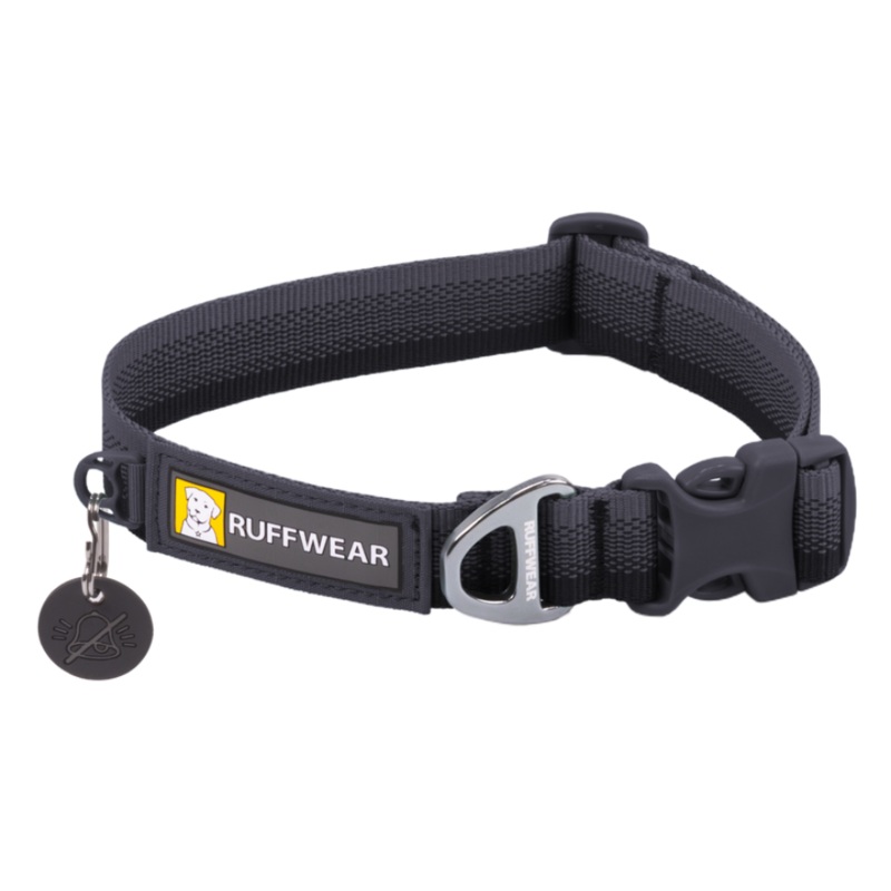 RuffWear Front Range Dog Collar Large 20-26 Basalt Gray