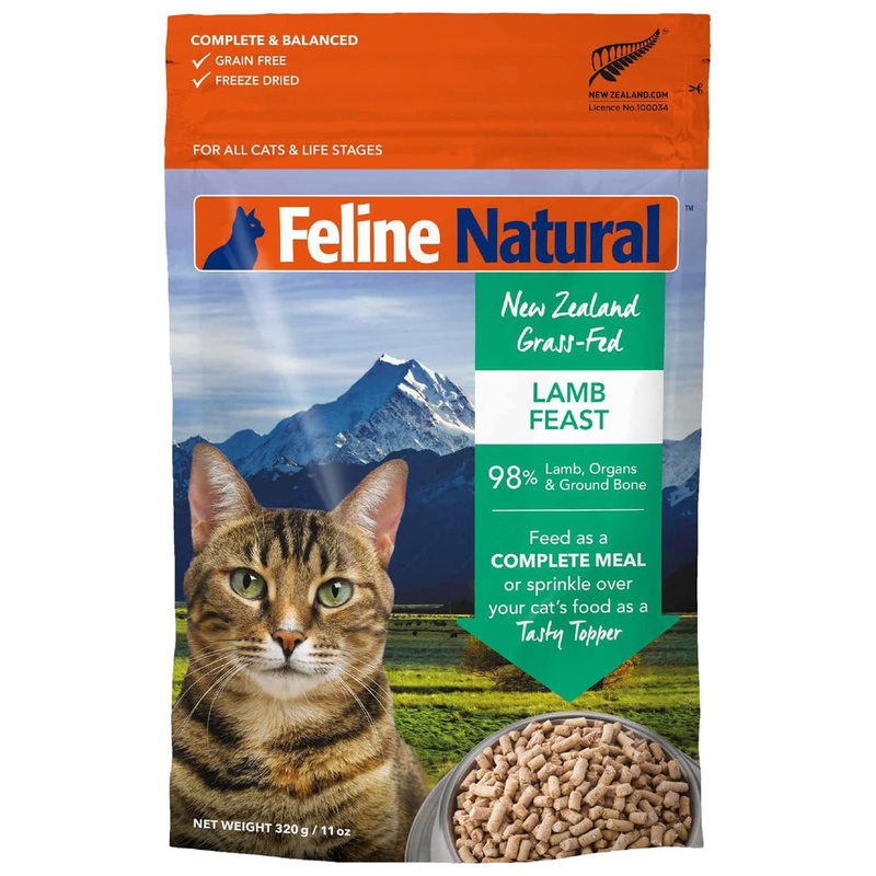 Feline Natural Lamb Feast Freeze-Dried Cat Food 11oz
