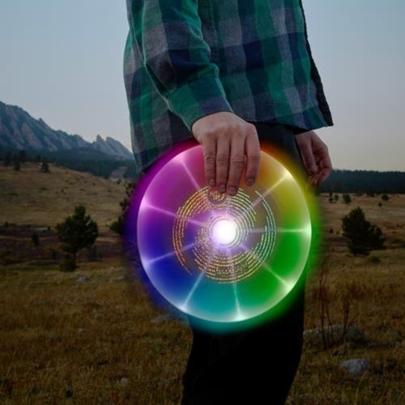 Flashflight Rechargeable Light Up Flying Disc – Disc-O Tech