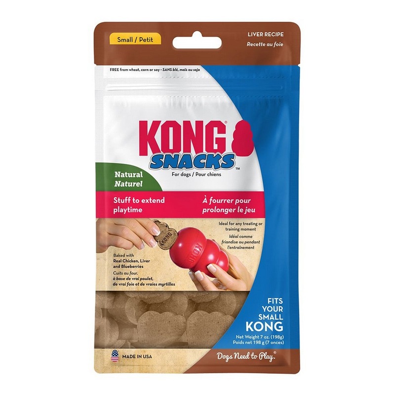 KONG Stuff’N Liver Snacks Crunchy Dog Treats Small