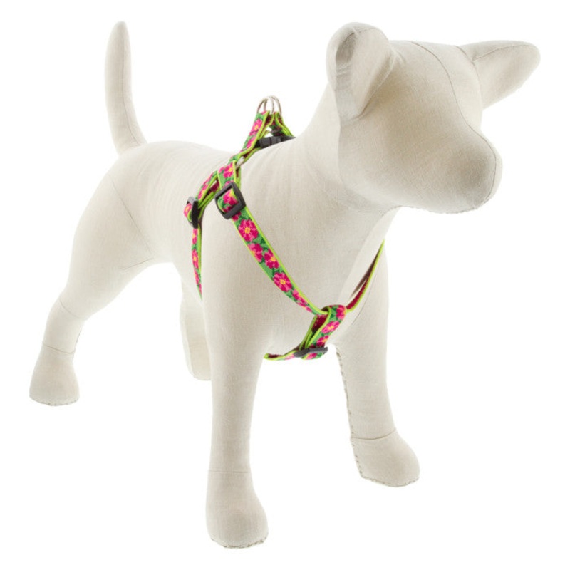 Lupine Step In Dog Harness 3/4 x 15-21 Petunias