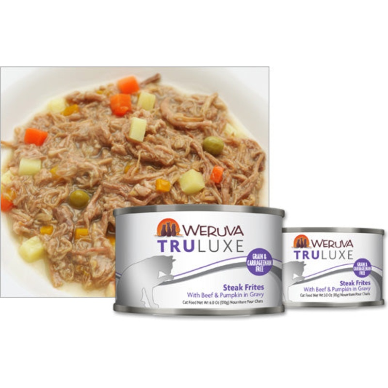 Weruva Steak Frites with Beef & Pumpkin in Gravy 6oz