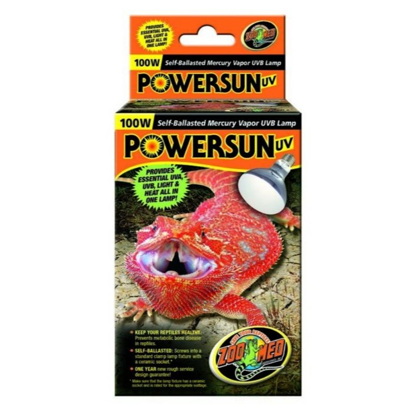 Zoo Med PowerSun Mercury Vapor 100WT