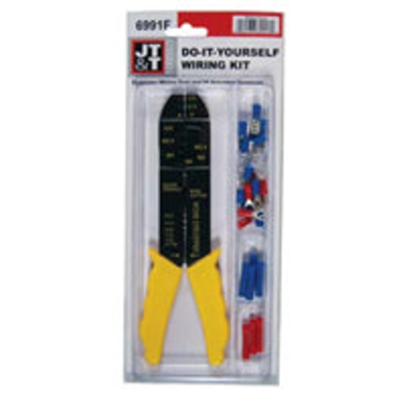 CRIMP/STRIP TOOL & 26 PIECE ASSORTMENT TERMINAL