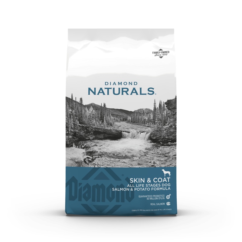 Diamond Naturals – Skin & Coat Salmon & Potato Formula Dry Dog Food 15lb