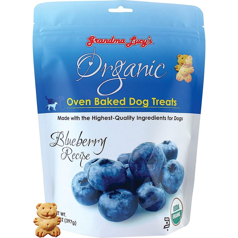 Grandma Lucy’s Organic Blueberry Oven Baked Dog Treats 14oz