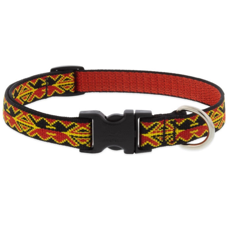 Lupine Dog Collar 3/4 x 13-22 Monarch Red