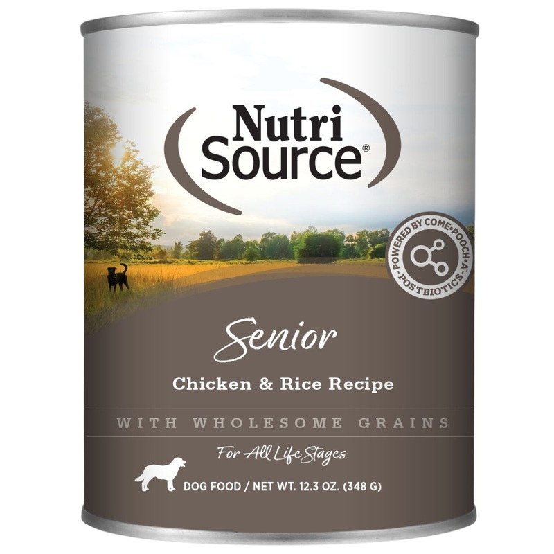 NutriSource Senior Formula Wet Dog Food 12.3oz