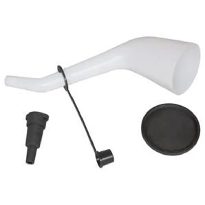 OFFSET FUNNEL WITH CAP & LID