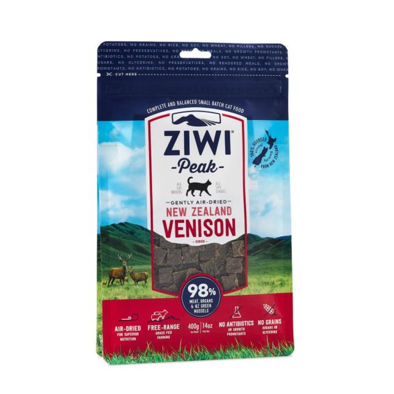 Ziwi Peak Wet Cat Food – Venison – 14oz Pouch