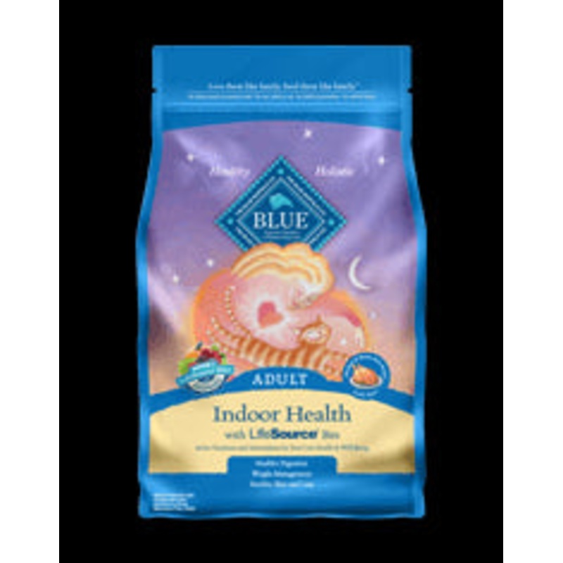 Blue Buffalo Chicken & Rice Indoor Health Dry Cat Food 7lb