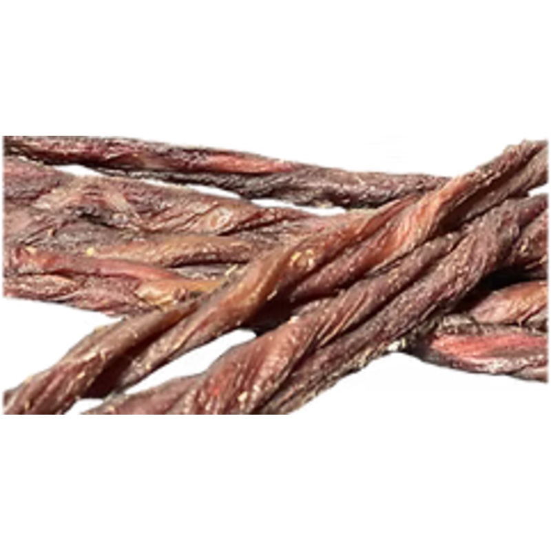 Ranch To Bowl Lamb Weasand Air Dried Dog Treat Twist – Single Sticks