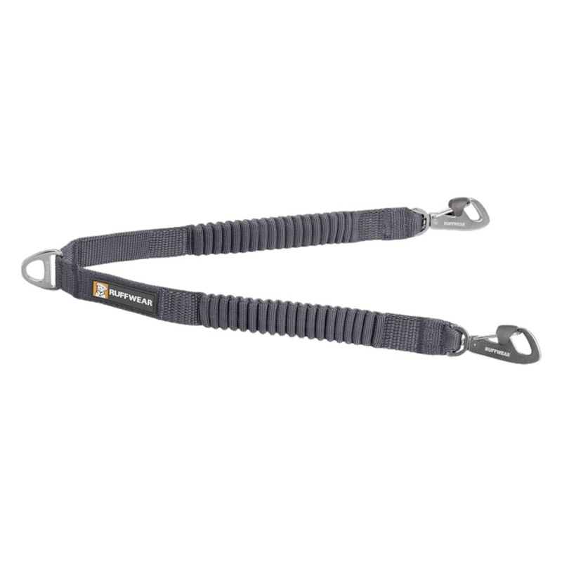 RuffWear Double Track Dog Leash Coupler Basalt Gray