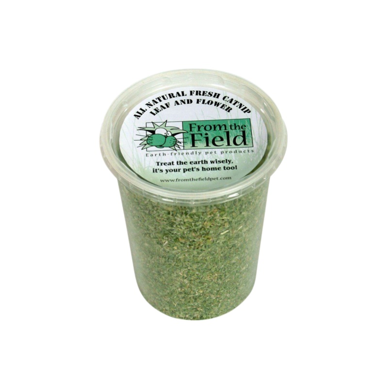 From the Field Catnip Leaf And Flower Three And A Half Ounce Tub