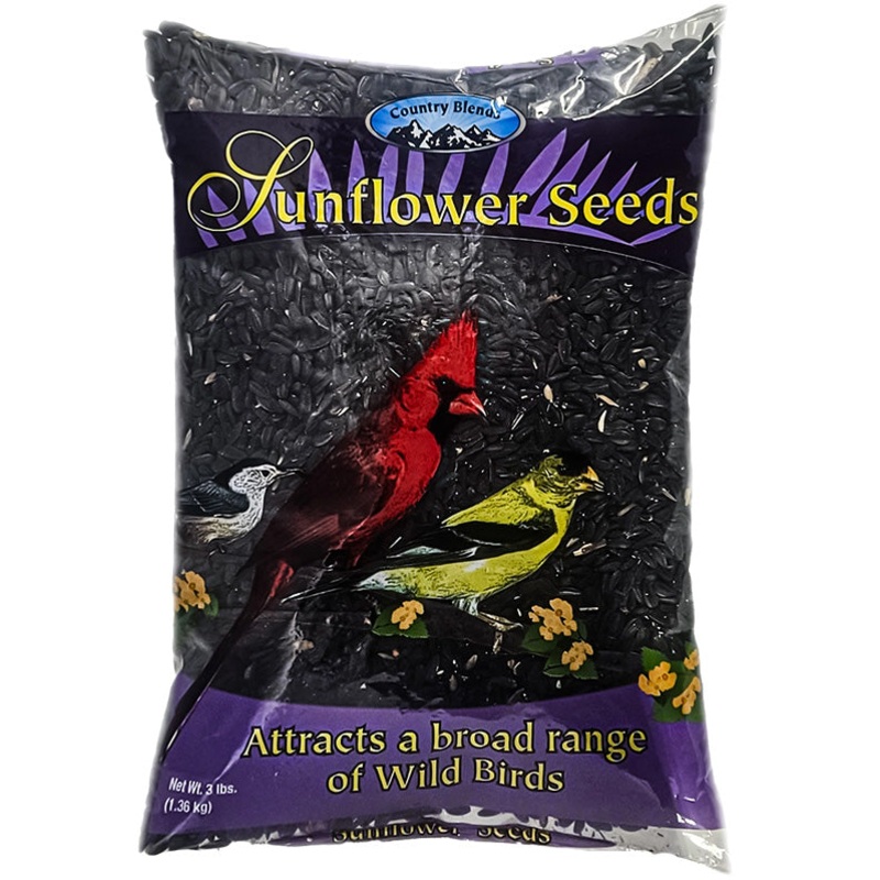 Kaylor of Colorado Country Blend Bird Food – Sunflower with Black Sunflower Oil – 20lb Bag
