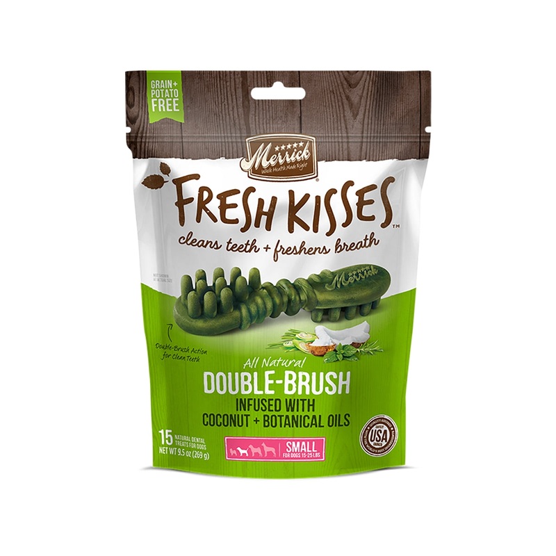 Merrick Fresh Kisses Coconut Oil For Small Dogs, 15 pieces