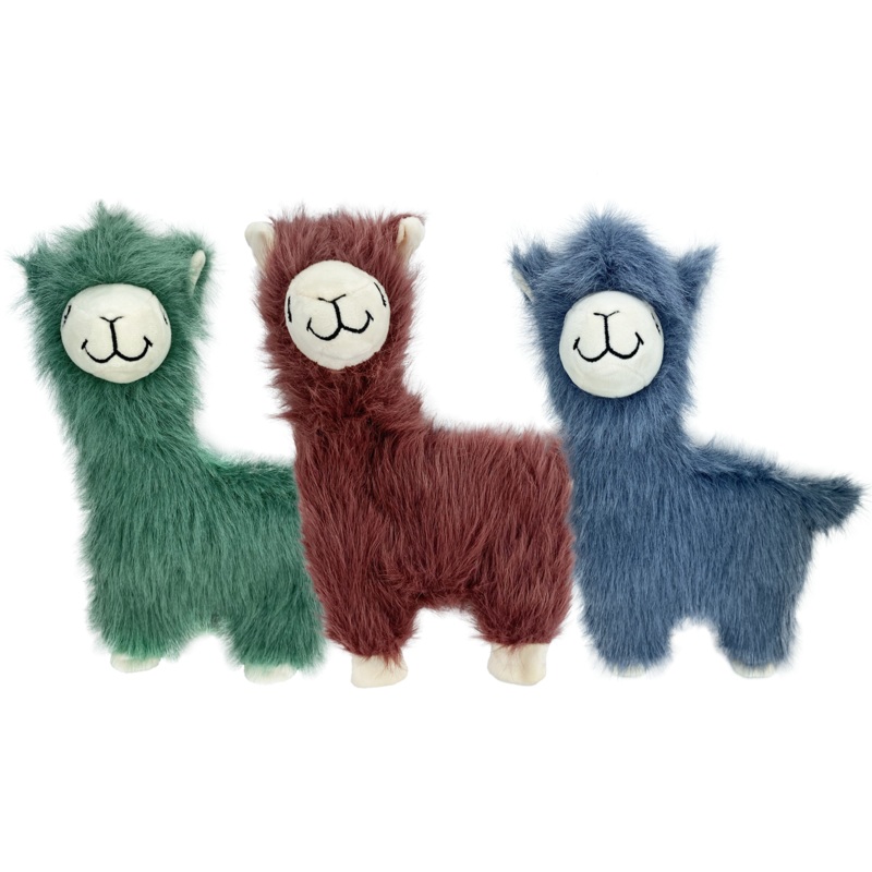 Multipet Mama Llama Plush Dog Toy – 12 Inches