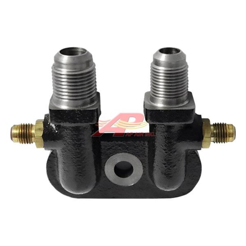 Vertical 8 And 10 Flare Bolt On Manifold for Ag Chem & Hesston/Fiat