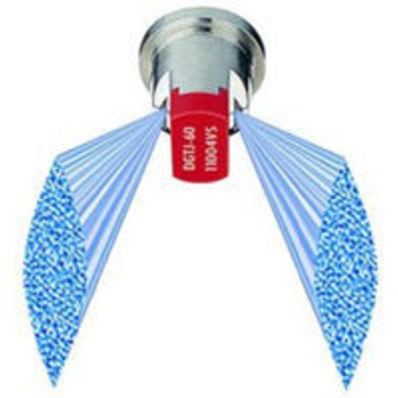 DRIFT GUARD TWIN JET TIP 110 DEGREE / #4 ORFICE  RED