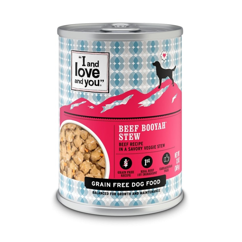 I and Love and You Grain Free Beef Booyah Stew Canned Dog Food